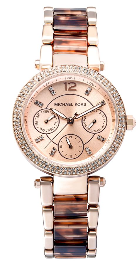 michael kors parker rose watch